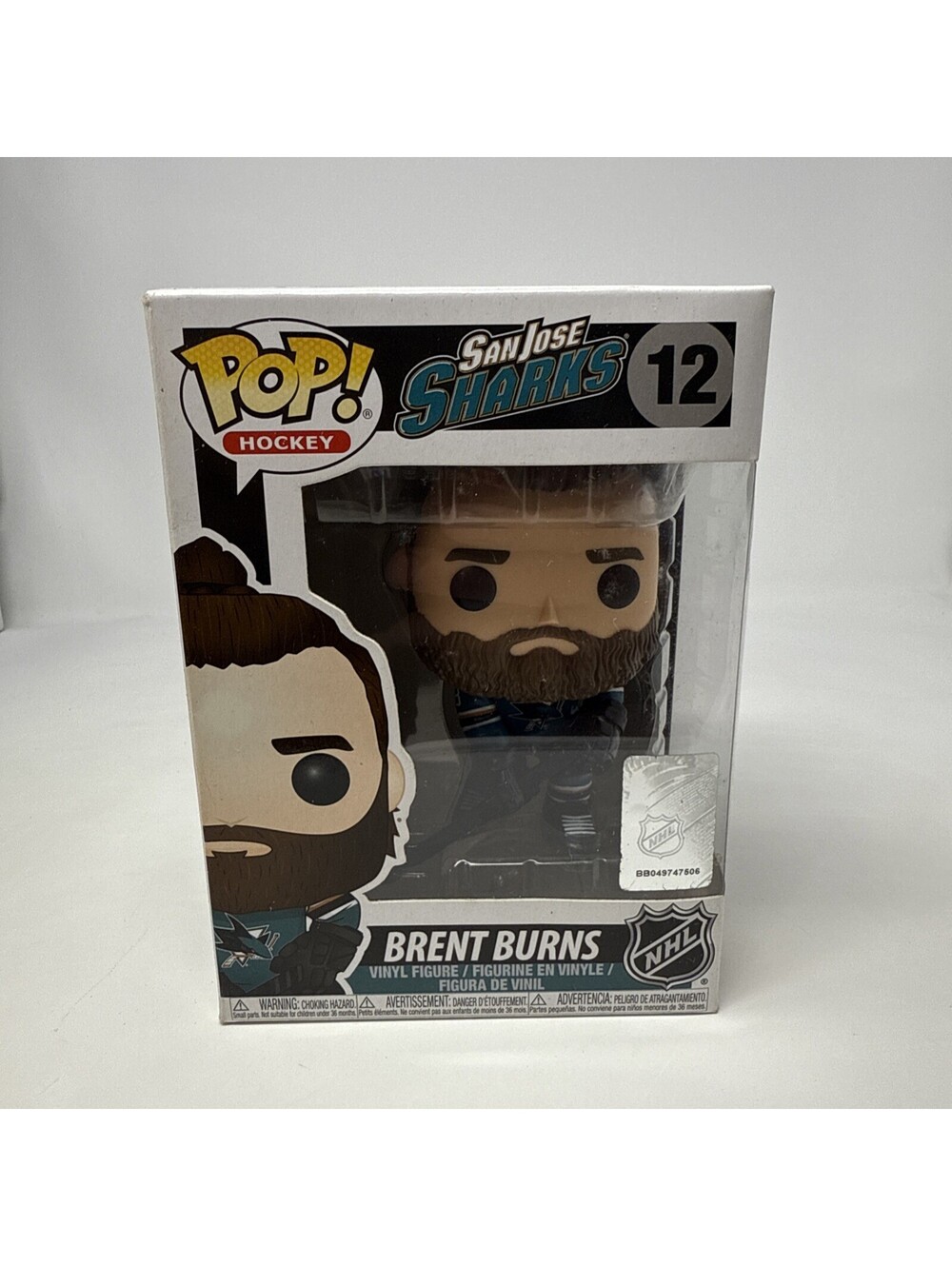 Funko Pop! Hockey (NHL) Brent Burns #12